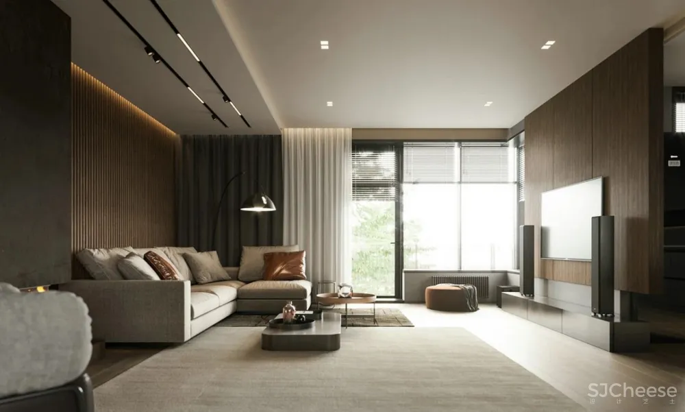 舒适简约的家，看“豪宅”如何驾驭高冷灰？