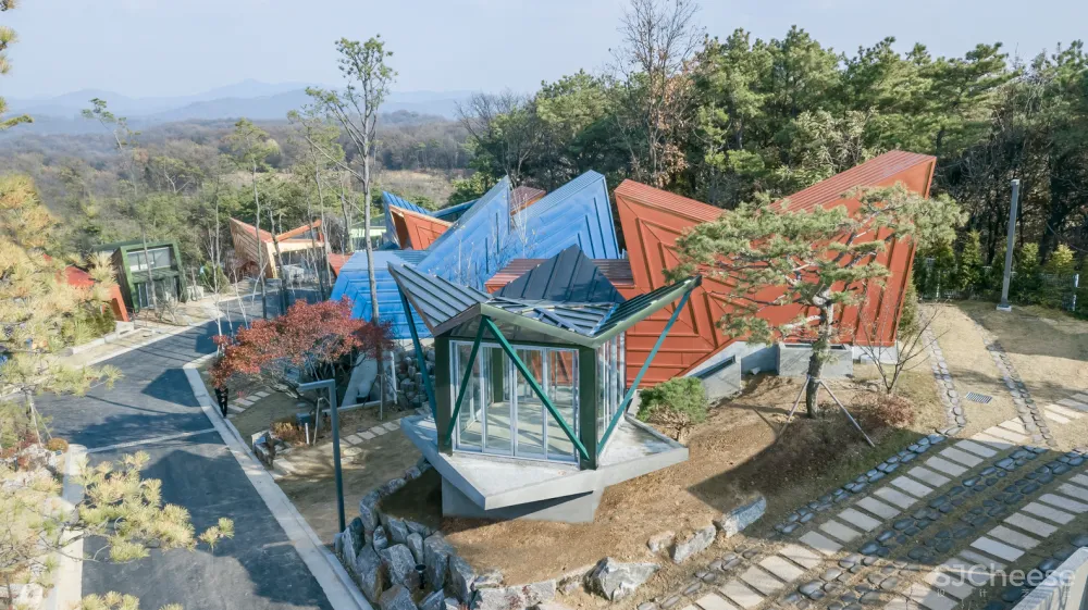 这是什么神仙设计! 韩国建筑师把联排别墅玩出花 不卖房子, 卖文化