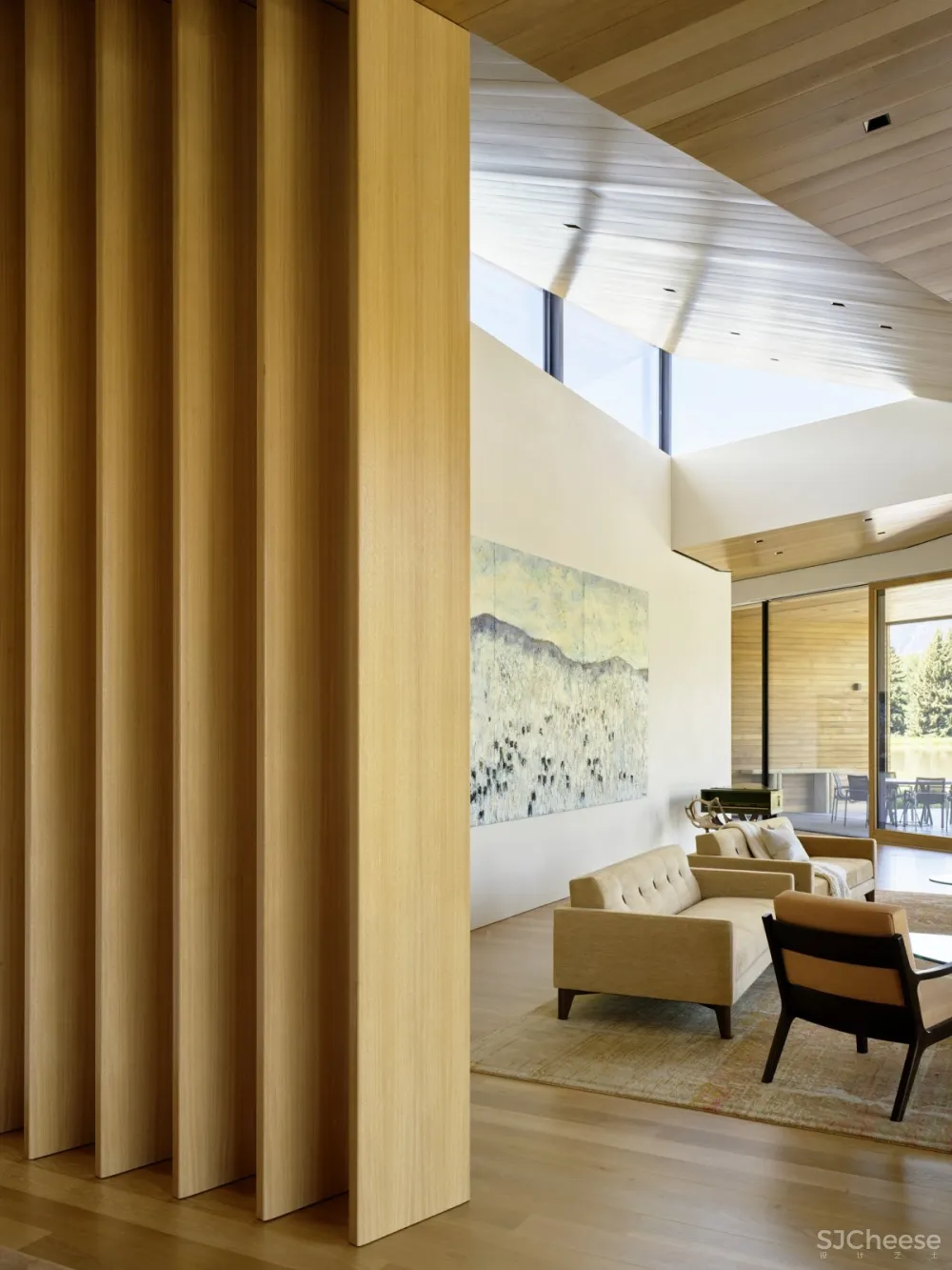 CLB Architects | Lefty Ranch House , 现代舒适的自然景观住宅