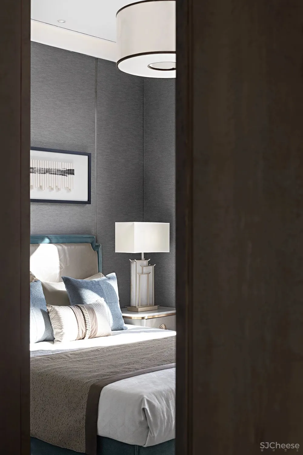 住宅丨现代 —— 简约舒适却不单调的艺术体验感