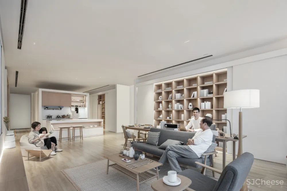 Ryan王恒130m²三代同堂之家未来20年的居住样板房