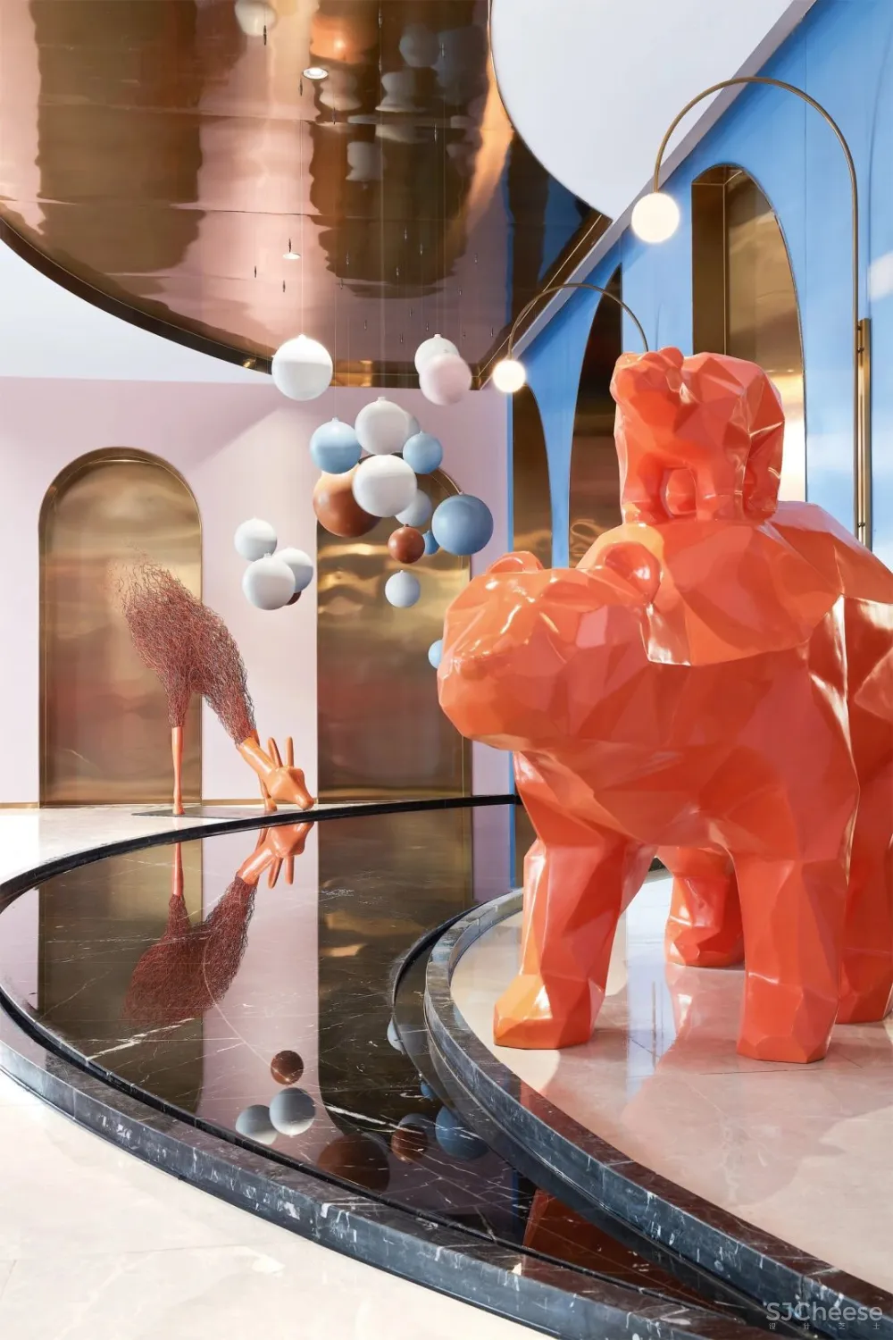 UMA伍玛设计 X 上海几朵设计 中梁金科.启宸售楼处:预见未来,灵魂造梦!