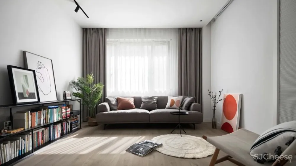 别人家90㎡两室像个小宫殿,和印象中的北欧风不一样!