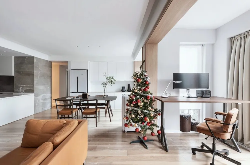 120㎡住一家三口,以居住者的生活方式为核心,打造「互动型」亲子宅!