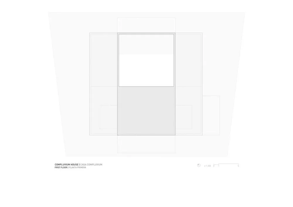 西班牙，马德里，方井住宅