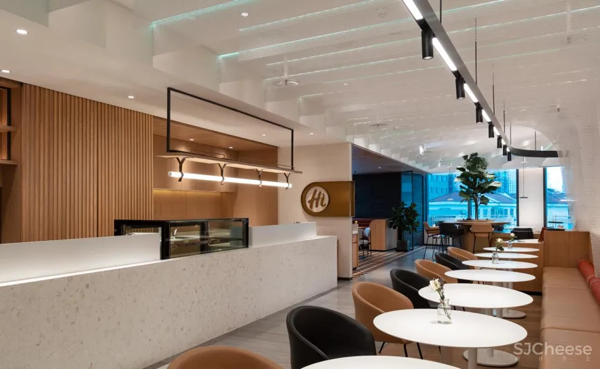 海底捞下午茶打浦路店 / 采一片云,连接自然与空间