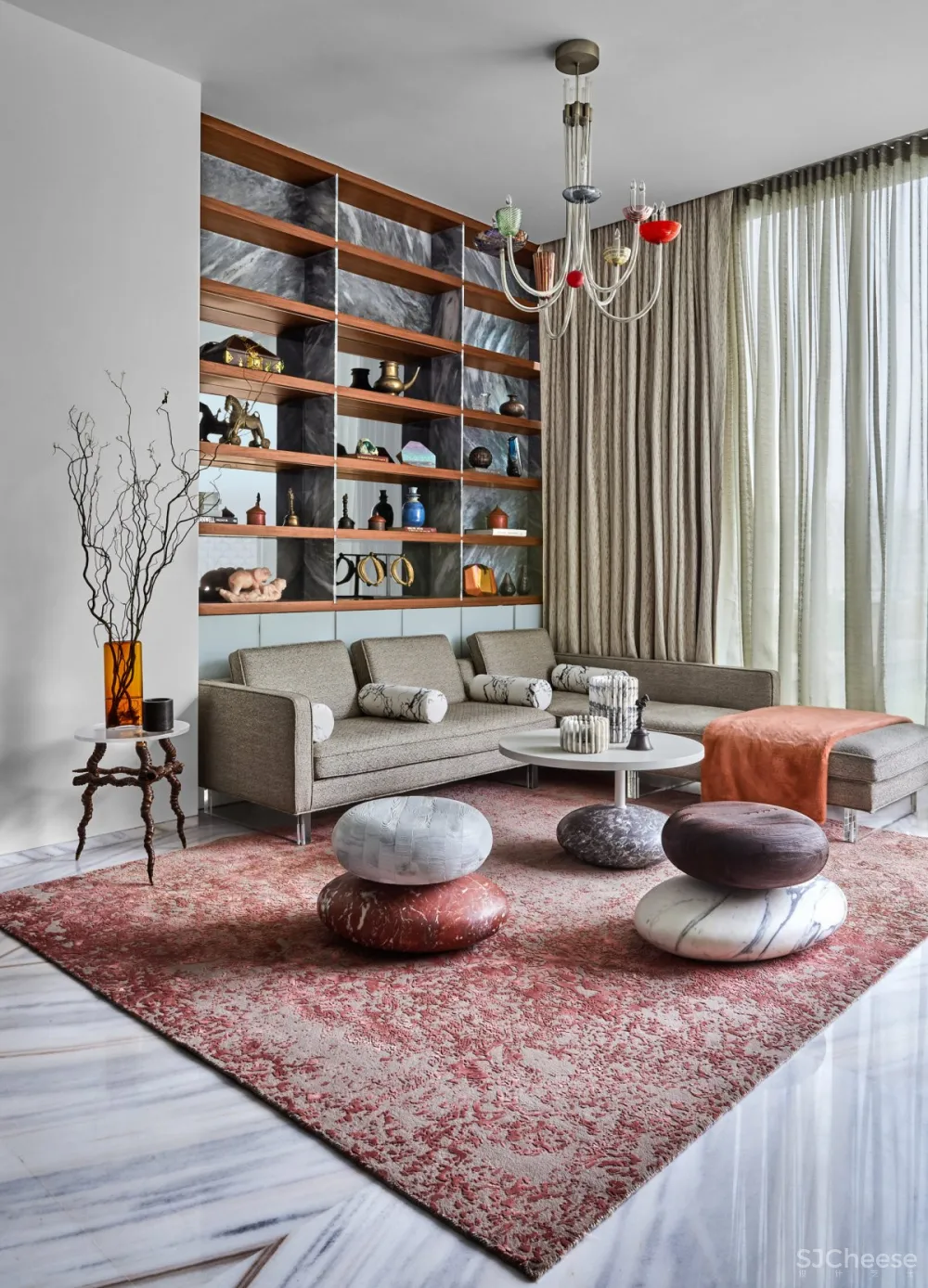 Jannat Vasi | Mumbai Apartment , 孟买东方气质豪宅