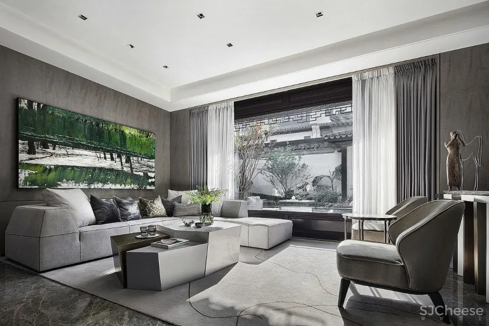 650㎡静美好宅，一步一景皆是“桃花源”！