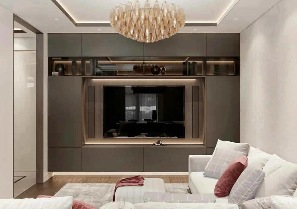 贴近自然的暖粉色公寓,大气实用,颇具格调!