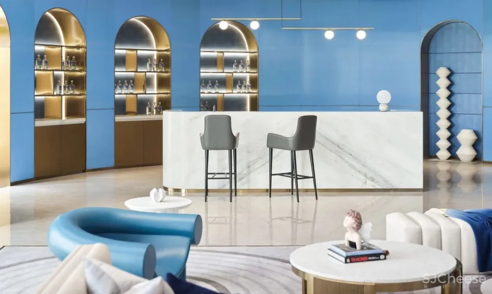 UMA伍玛设计 X 上海几朵设计 中梁金科.启宸售楼处:预见未来,灵魂造梦!