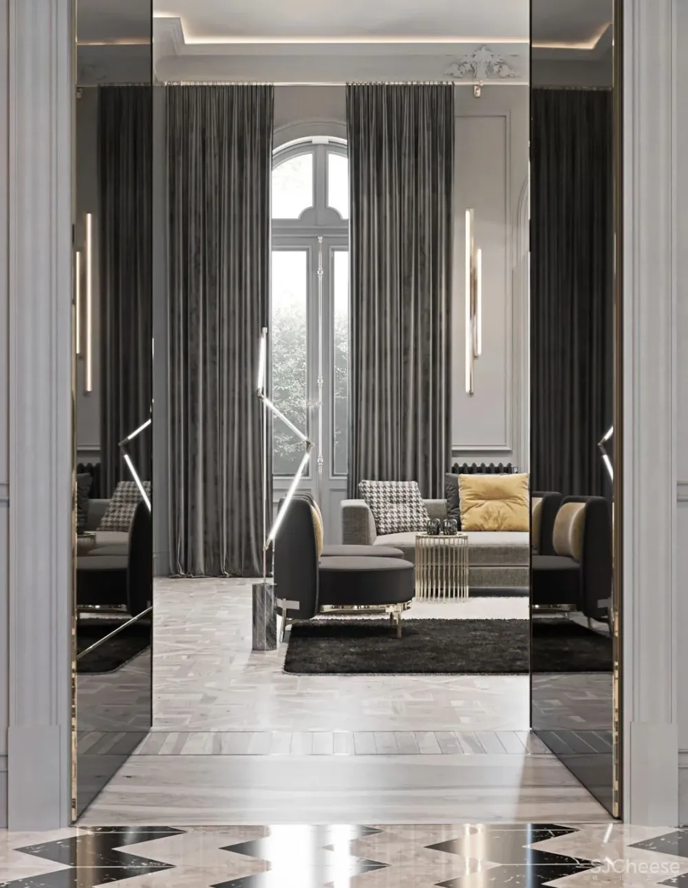 石膏线这样玩,竟然美上天!