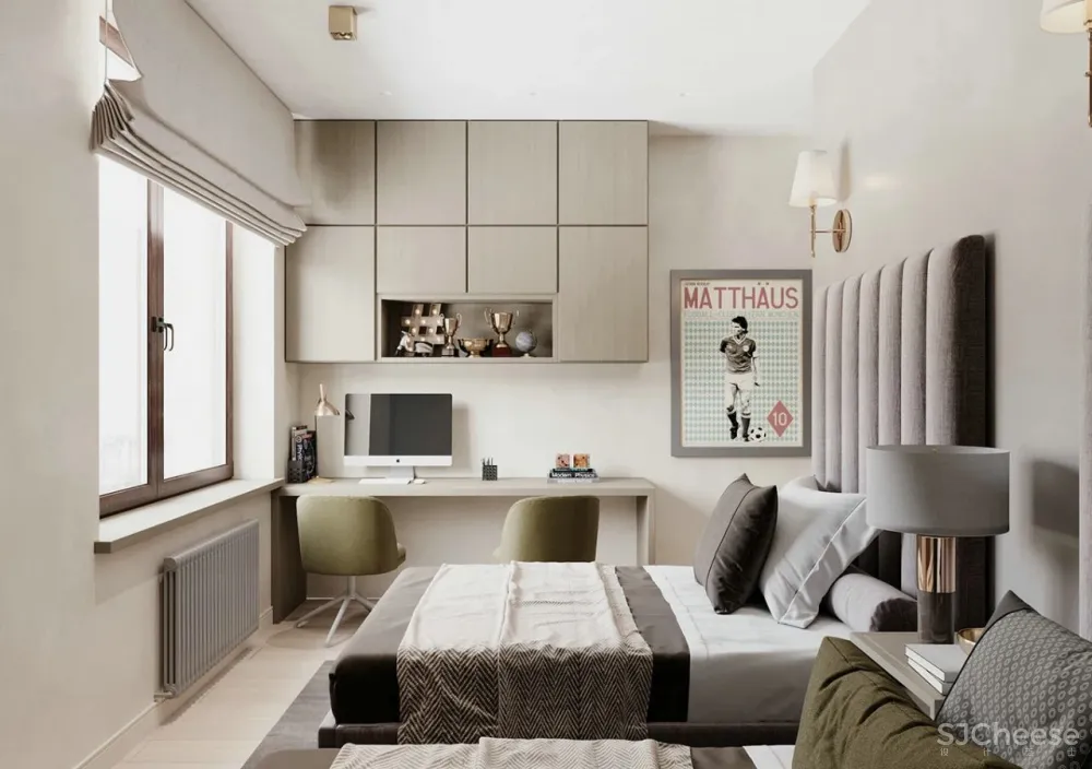 贴近自然的暖粉色公寓,大气实用,颇具格调!