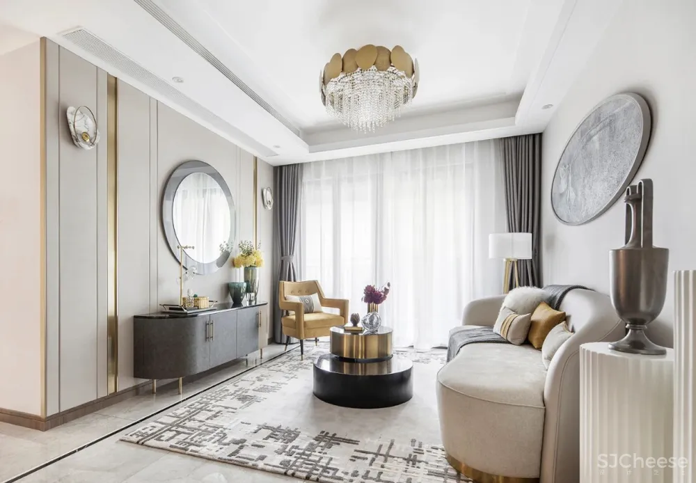 106m² 时髦艺术之家,令人心醉的优雅气