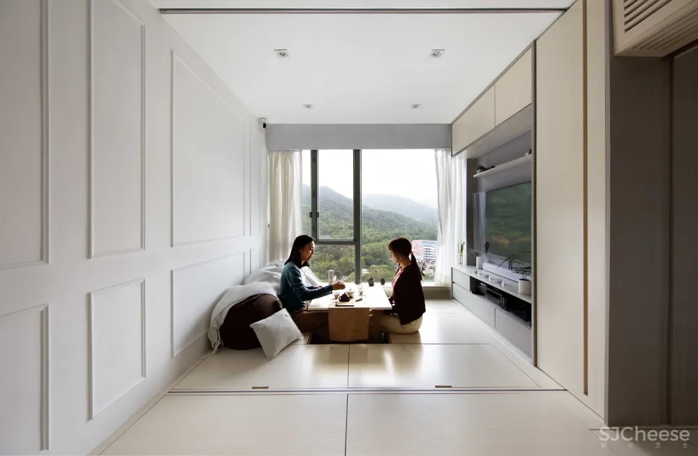 49㎡ 用好地台, 一房瞬间变四房!