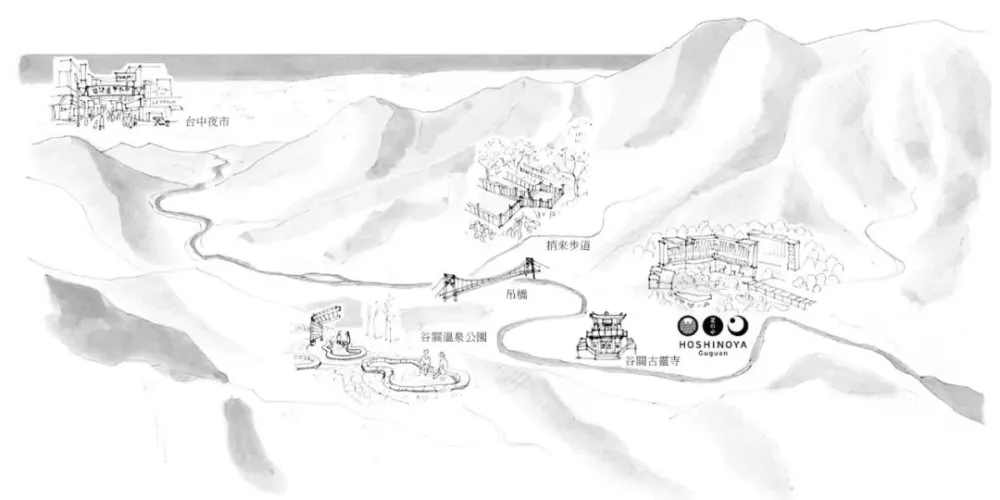 国内第一家-台中谷关“虹夕诺雅”的温泉度假酒店!