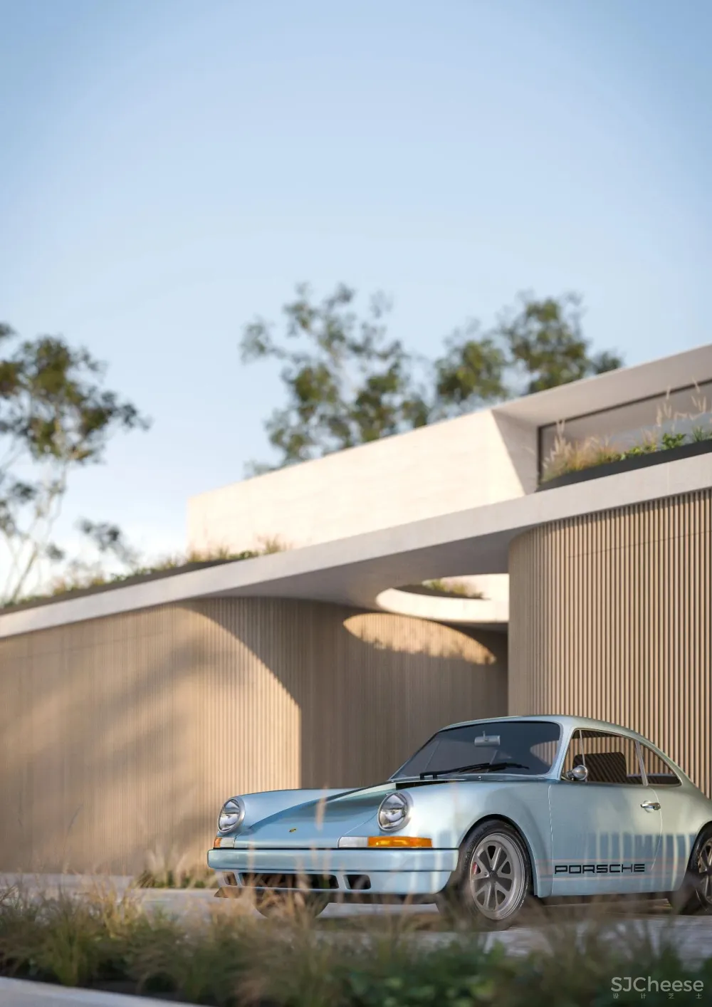 怎样的偏执狂，才能设计出如此诗意的极简奢宅