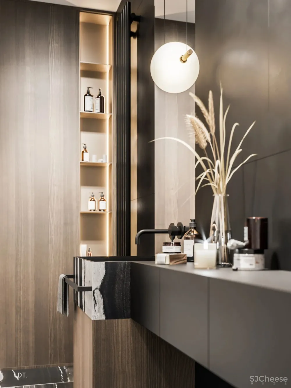 绿色 轻奢,写意悠然清新空间