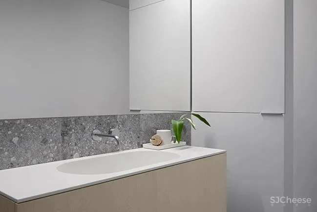 老宅翻新,用水磨石做点缀复古又高级!