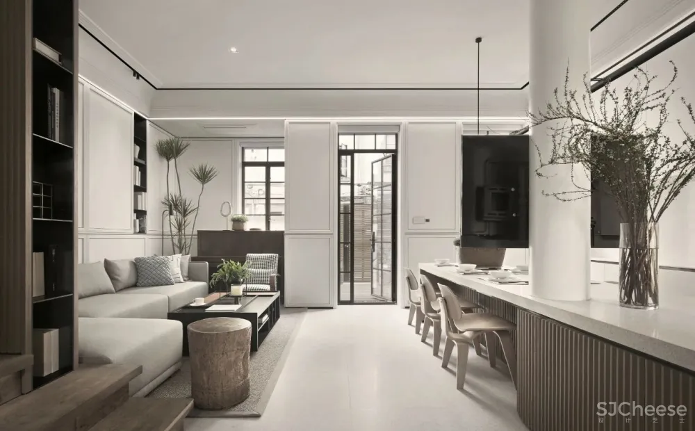 孙建亚作品上海40年代联排老洋房修缮，展现时光雕刻的家