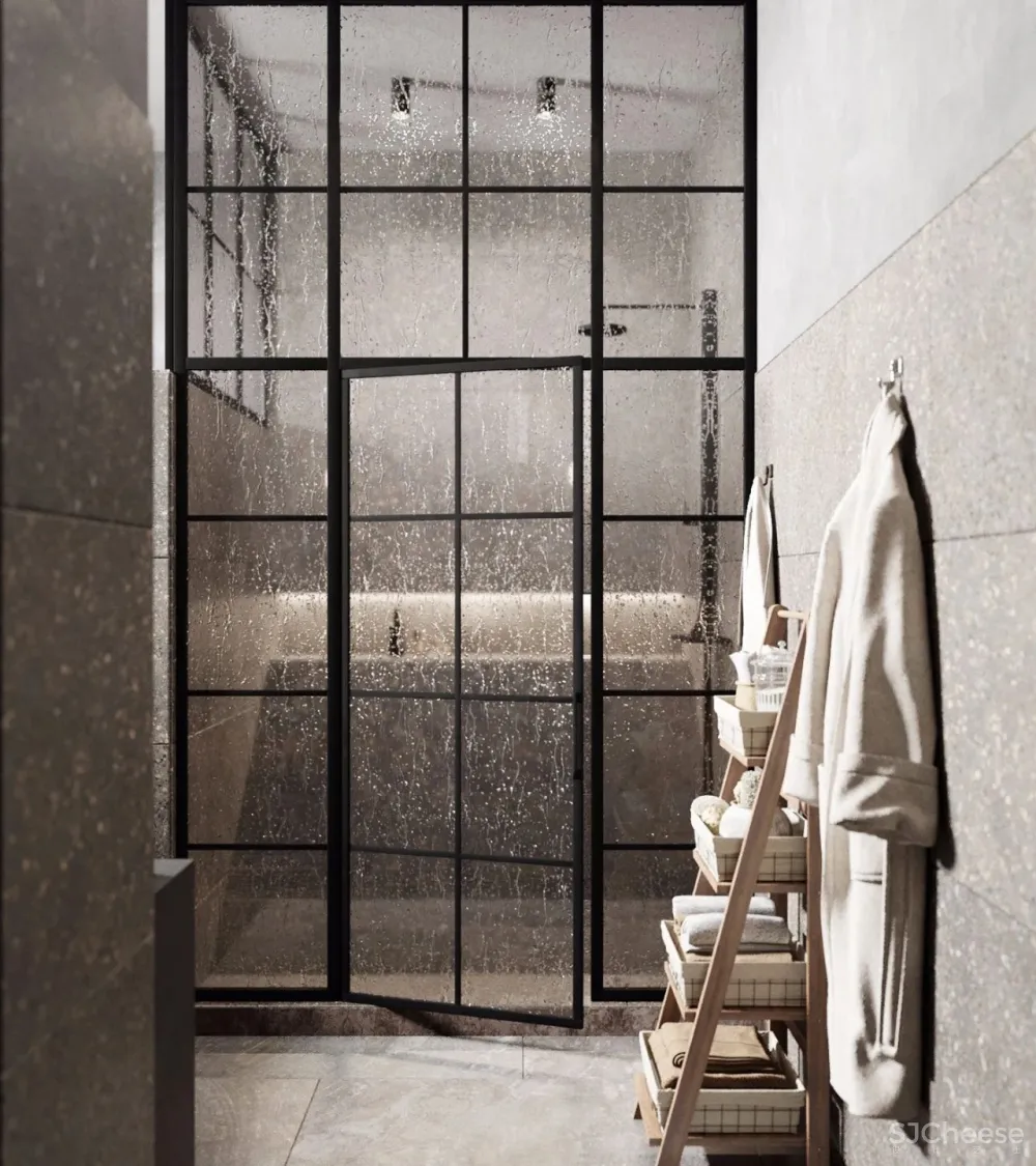 165㎡前卫复古风住宅,刚柔并济,优雅出新高度!