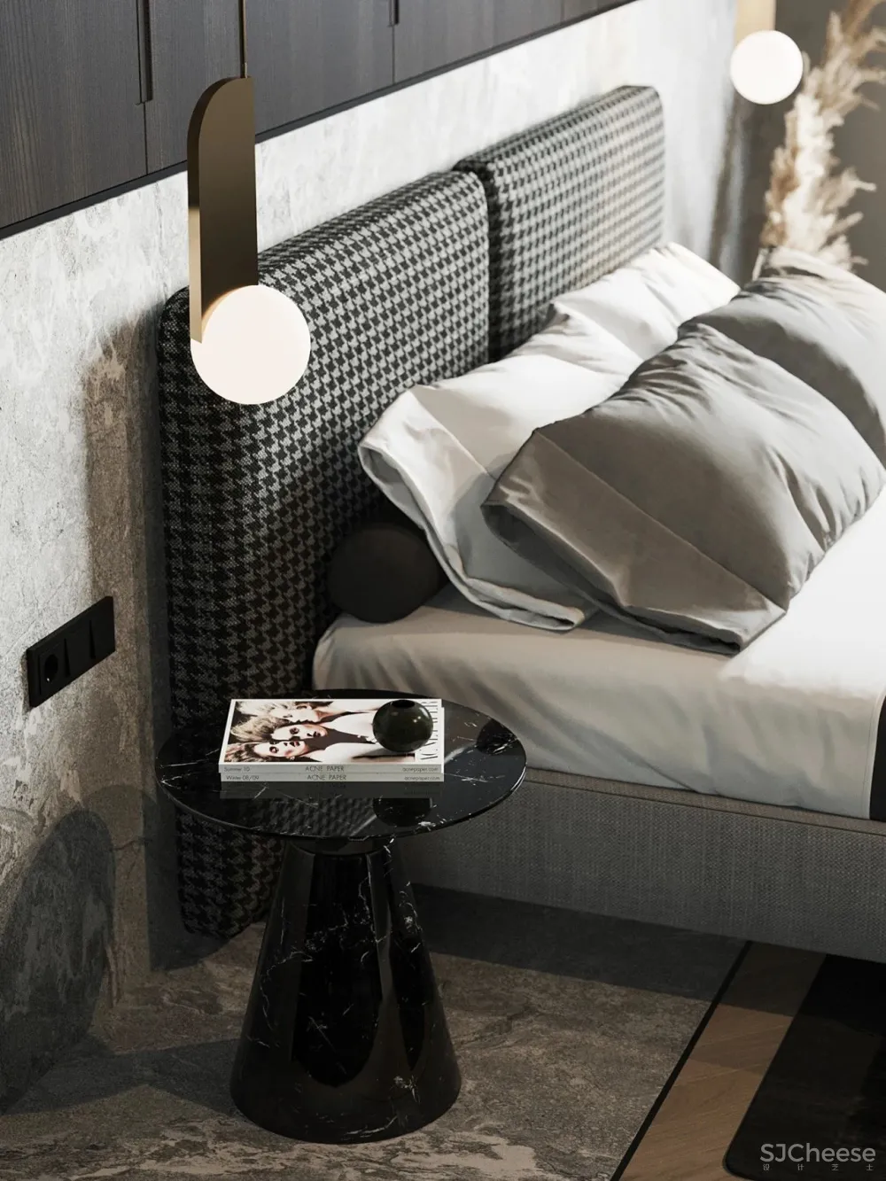 113㎡实用大两居,轻奢简致!