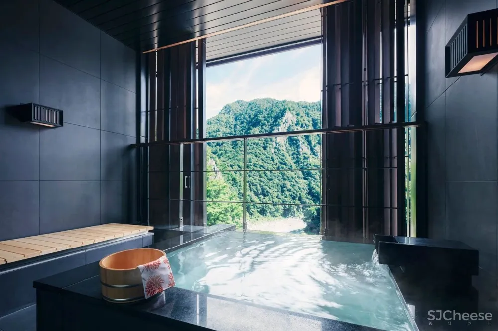 国内第一家-台中谷关“虹夕诺雅”的温泉度假酒店!