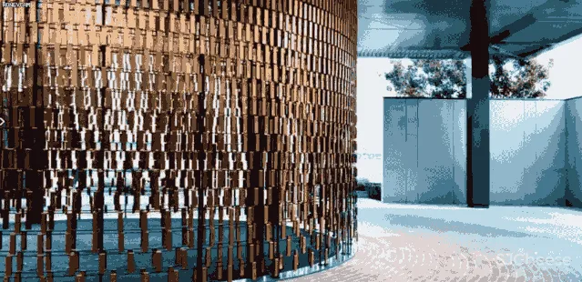 干货 景观风动幕墙