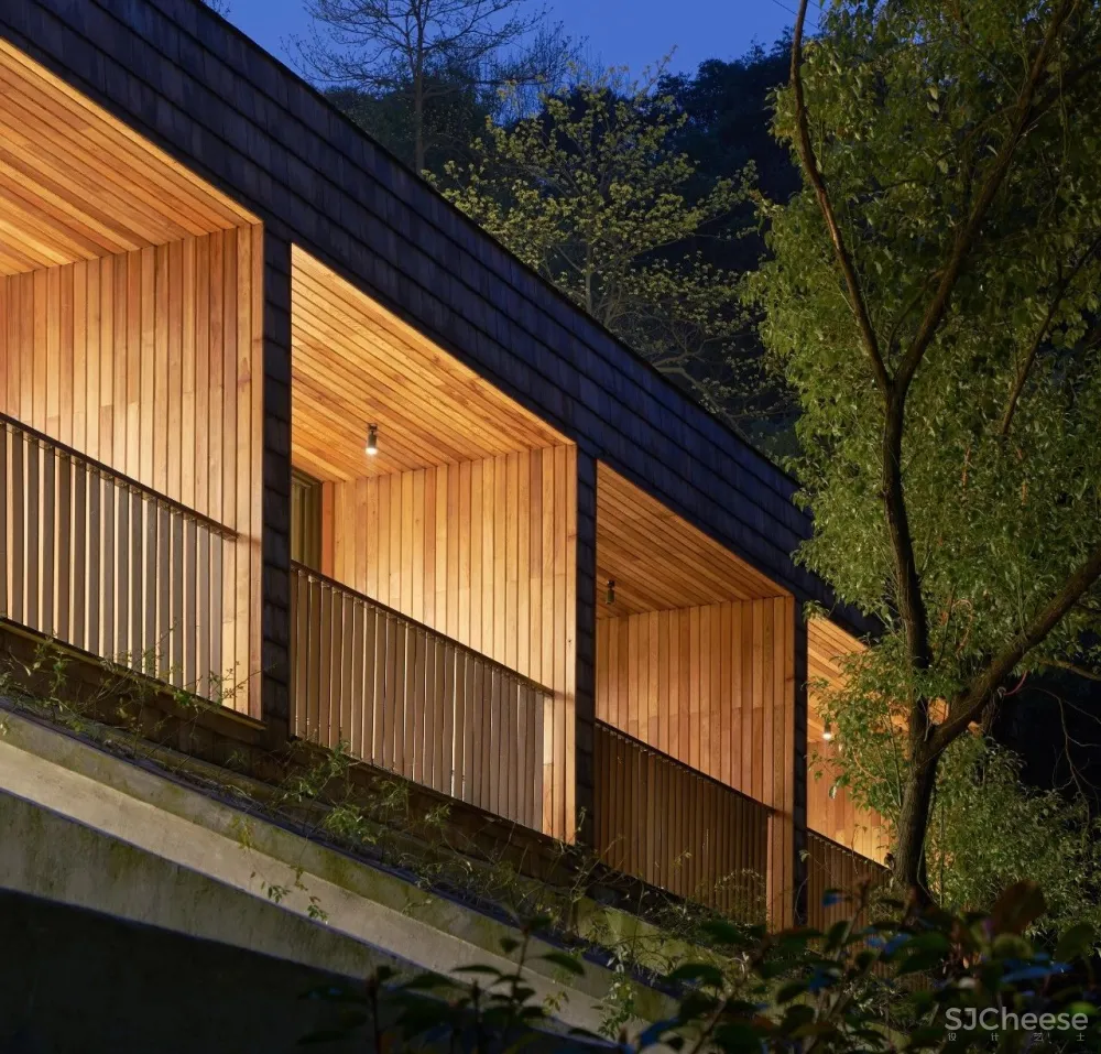 深山里的茶园民宿,美。