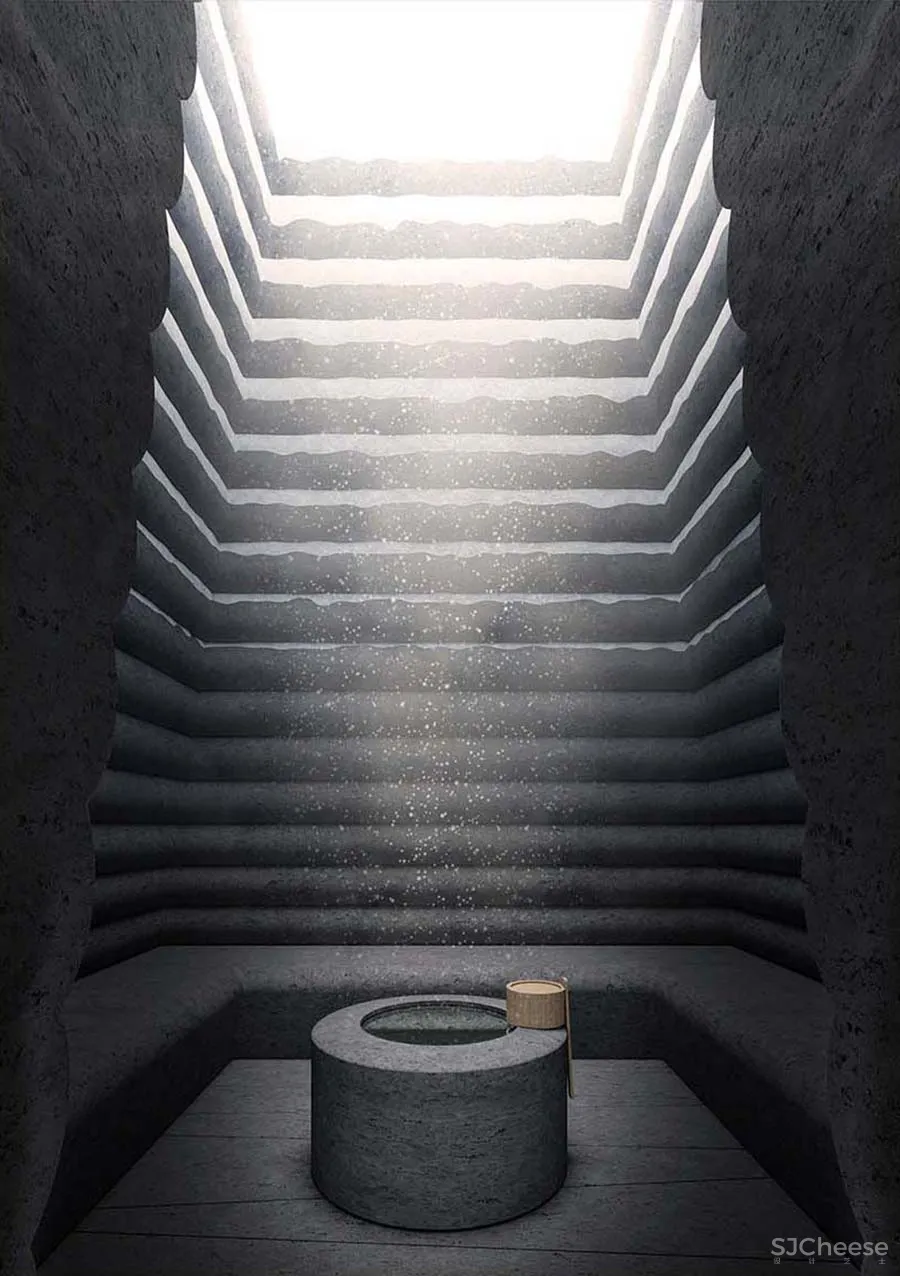 Gwenael Nicolas | Sen Hakone度假村 , 日式“虚拟酒店”的构想