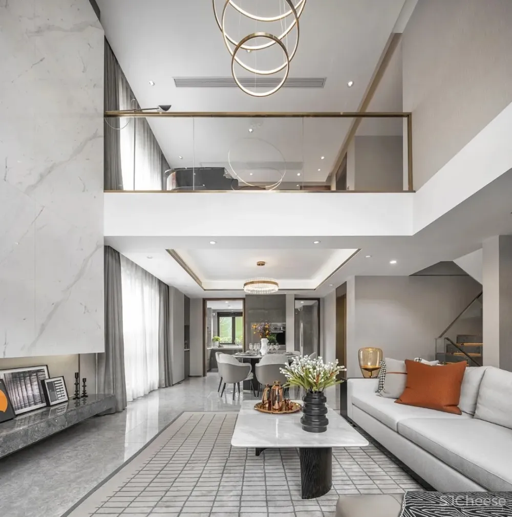 156m² 现代雅致别墅,简约细腻 安想设计