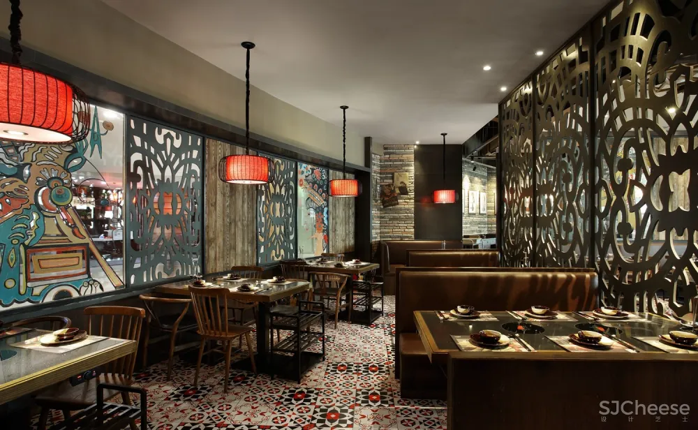 所有相遇都是久别重逢:“花椒遇见辣椒”火锅餐厅设计!