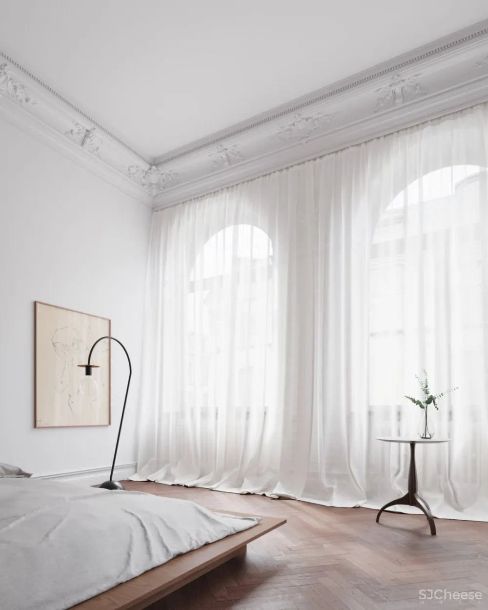 Tina Bergman | Stockholm Apartment , 北欧淡雅的极简主义