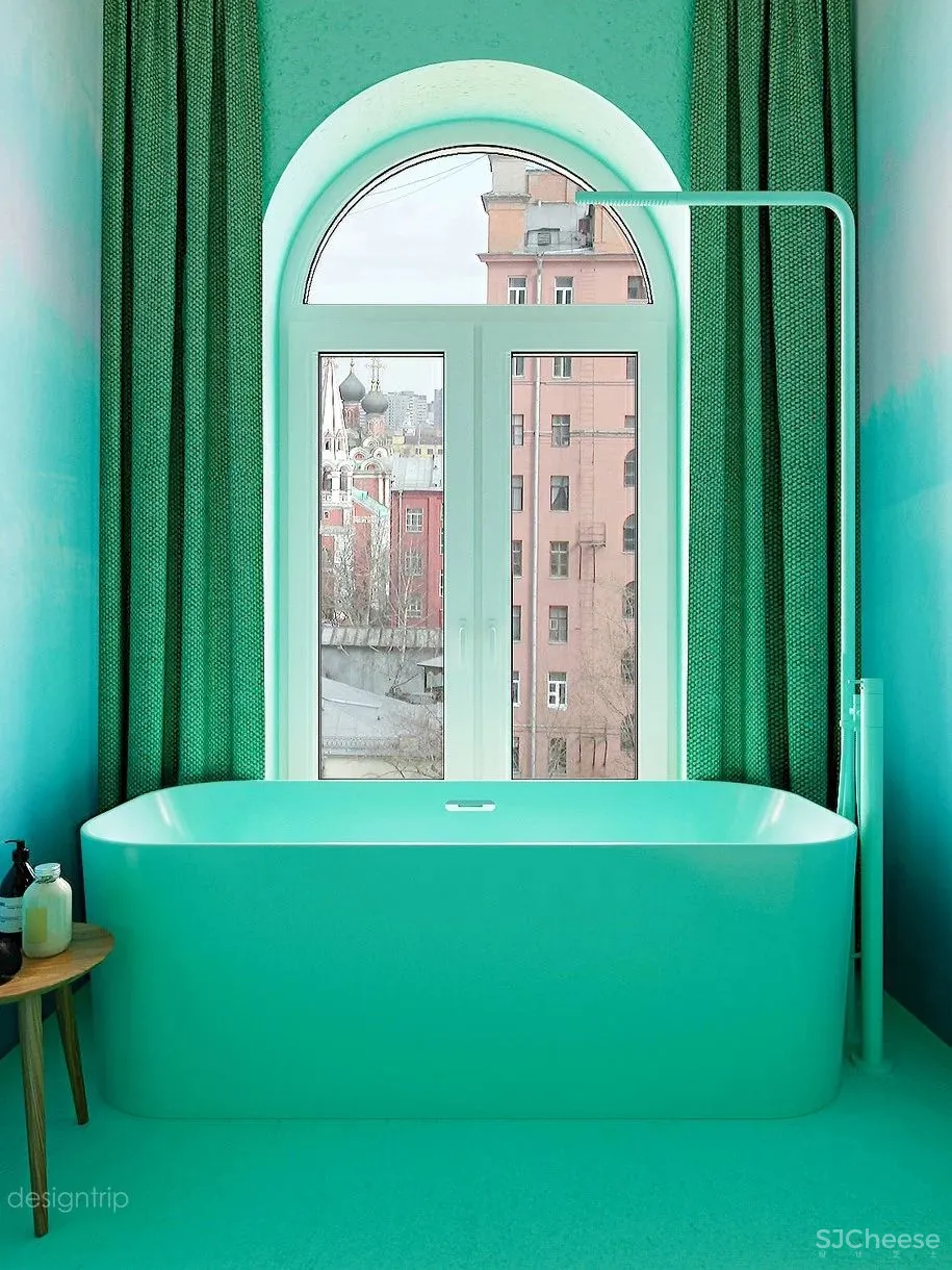 小户型·55㎡ 墨西哥自然色系公寓