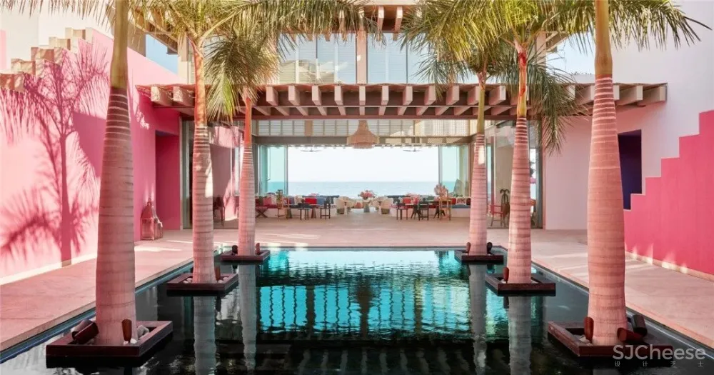 现代简约的度假屋,软装却这样设计,太梦幻了!