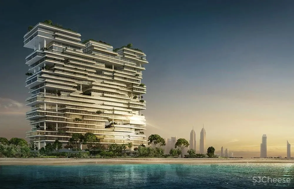 迪拜最贵的“空中别墅”,英国、奥地利、日本三大事务所联手打造,最小户型300平米!