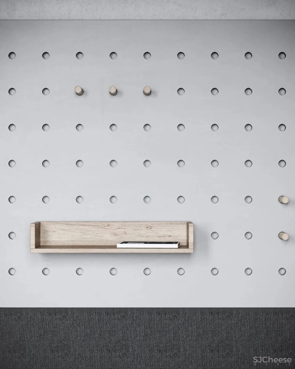 简约复式公寓,石材墙面竟如此有质感