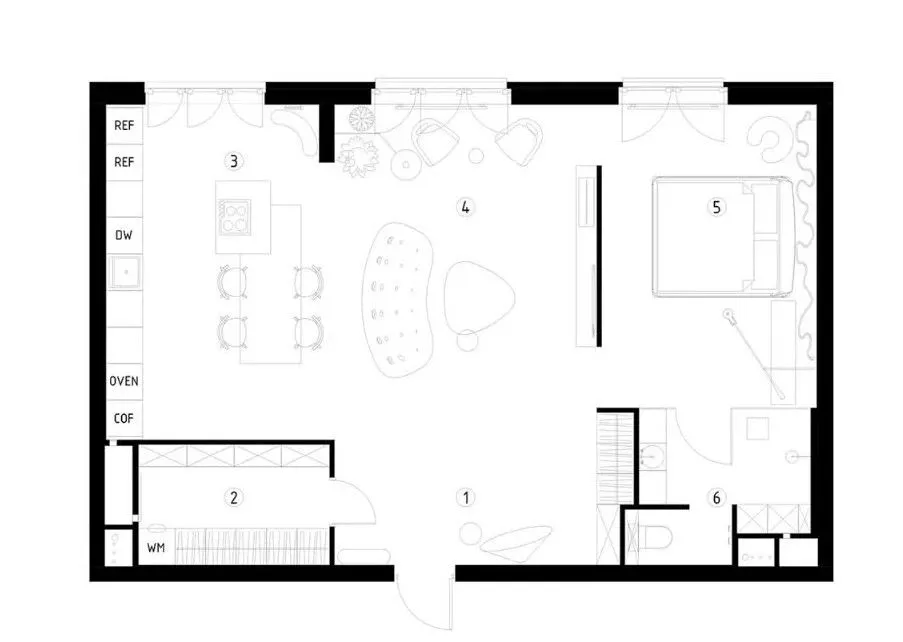 水泥灰 原木,打造自然现代风
