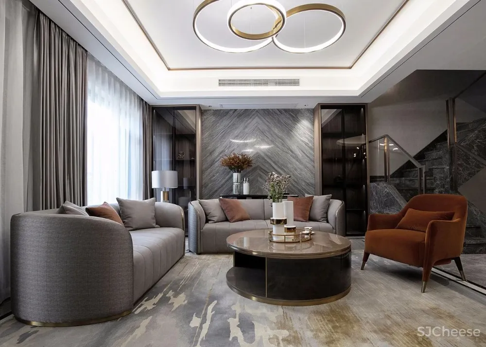 300㎡静奢私宅,直撩心底的优雅魅力!