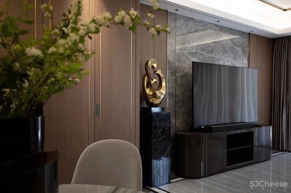 300㎡静奢私宅,直撩心底的优雅魅力!