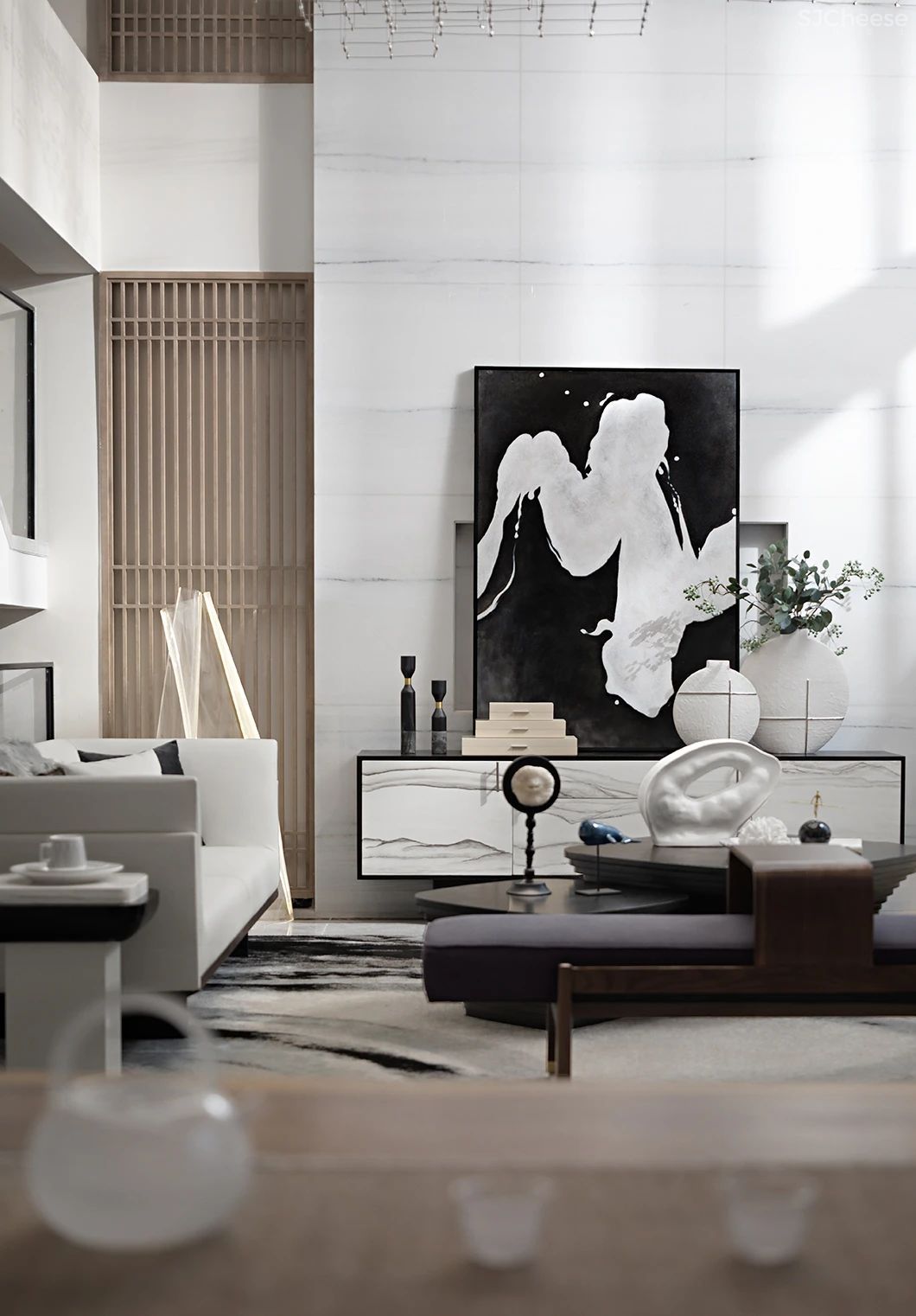 362m² 去繁从简,置身于艺术的灵动雅趣