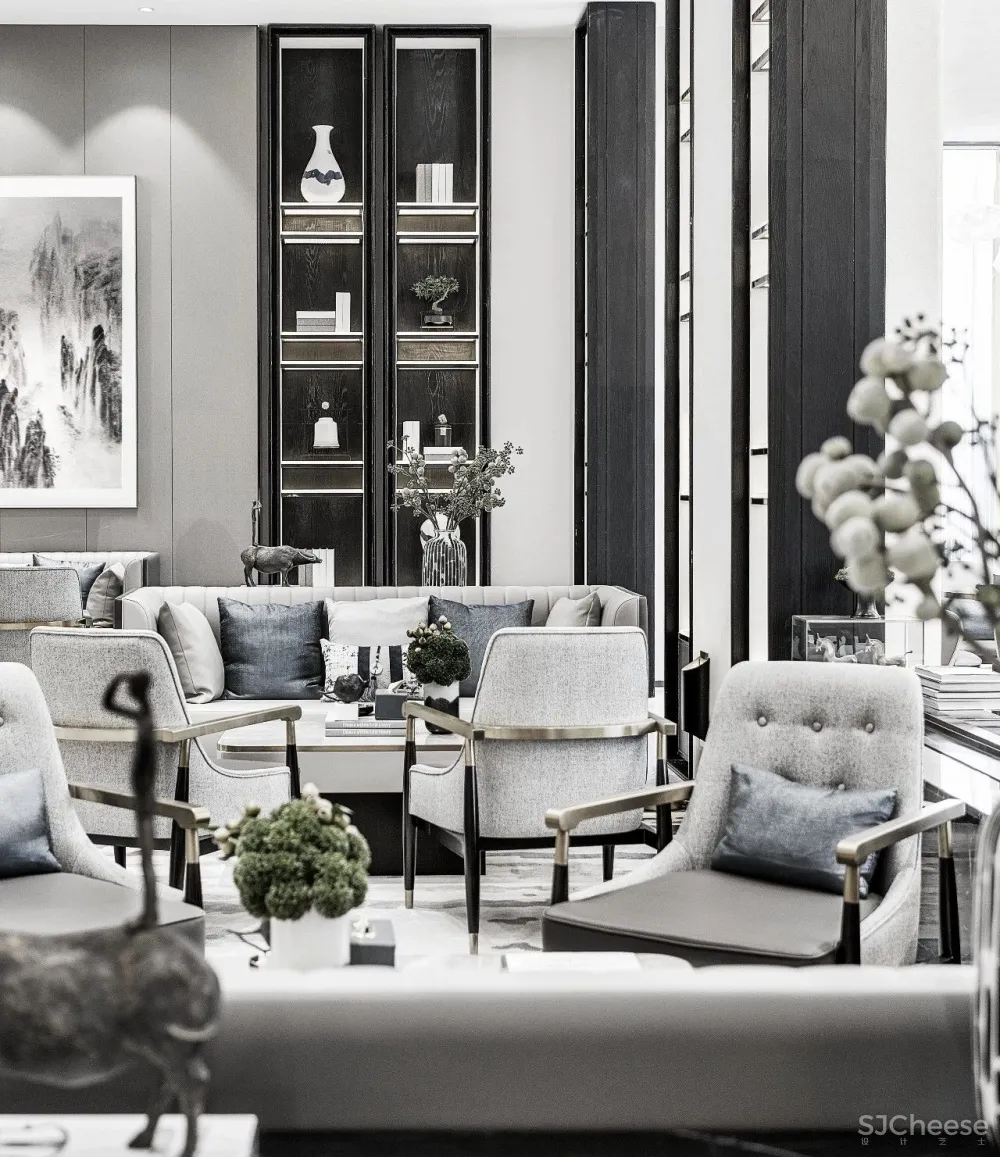 极致白意境,泼墨水云间