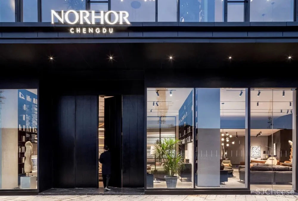 目心设计 × NORHOR成都展厅:新的场域体验