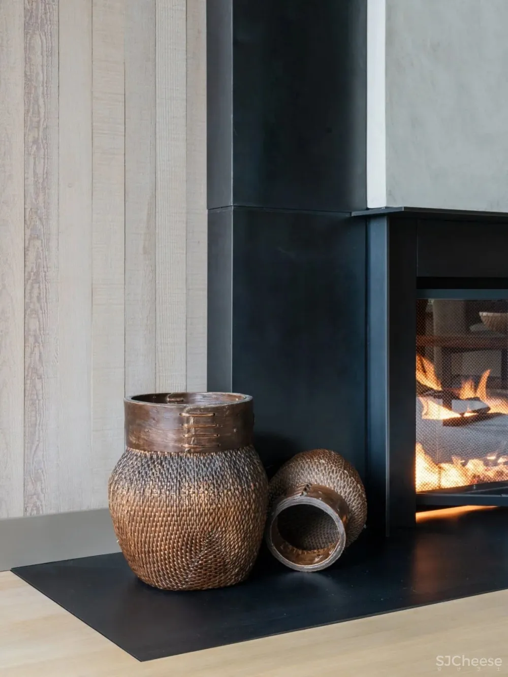 Clyde Hill Residence 现代木质极简住宅 Graham Baba Architects