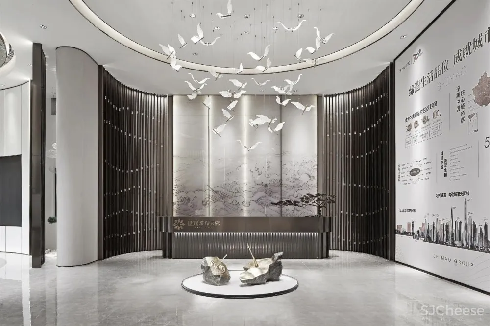 220㎡璀璨奢宅, 黑红配色,致敬经典!