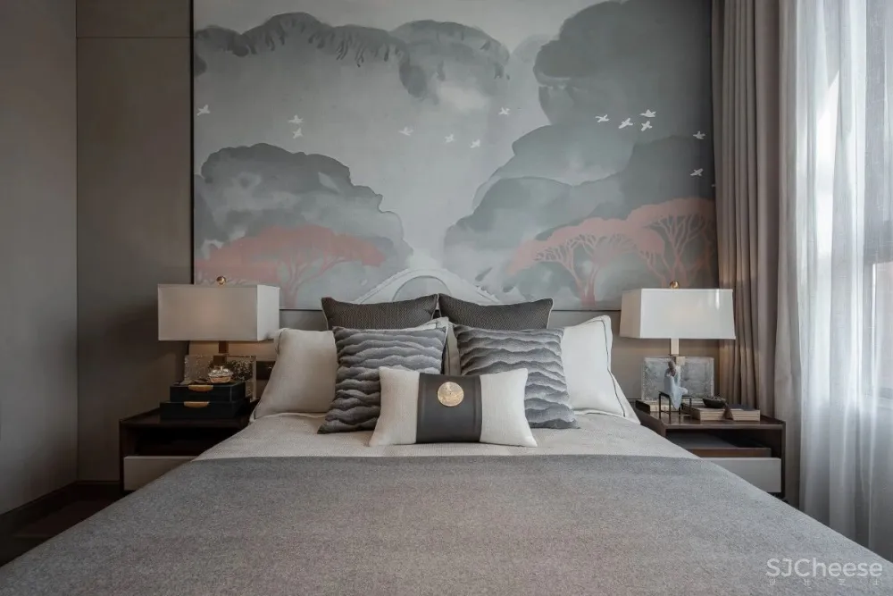 明德设计│塞上梦江南——银川万科翡翠公园上叠别墅样板间