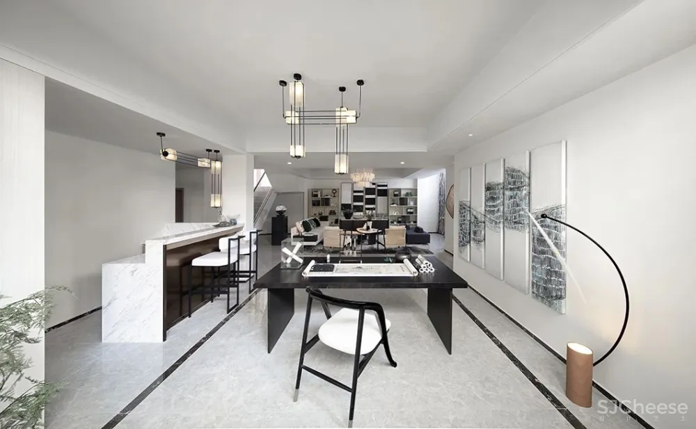 362m² 去繁从简,置身于艺术的灵动雅趣