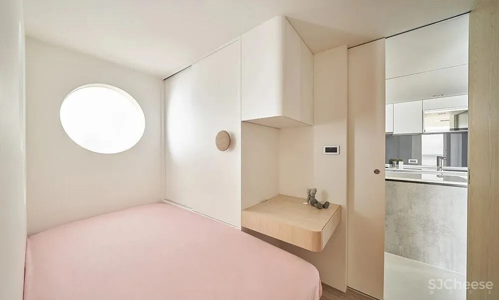 56㎡ 打造四居室,1㎡ 都不浪费!