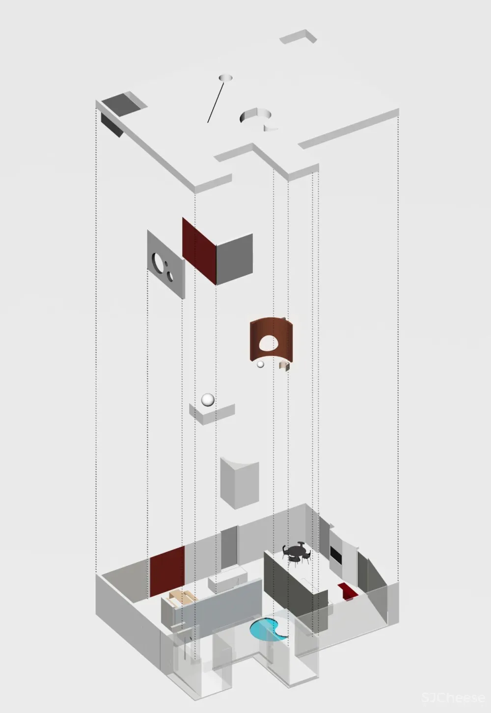 新作丨局限的空间,如何利用光打造不凡气质!