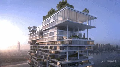 ONE PALM丨英国、日本、奥地利三大国家设计师联手打造，迪拜最贵空中别墅