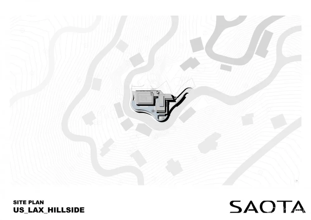 SAOTA | Hillside House , 洛杉矶天际线下的绿洲